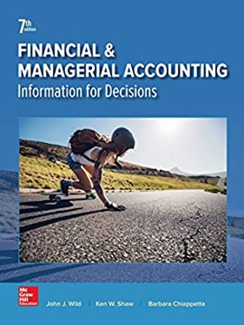 Financial and Managerial Accounting Hardcover