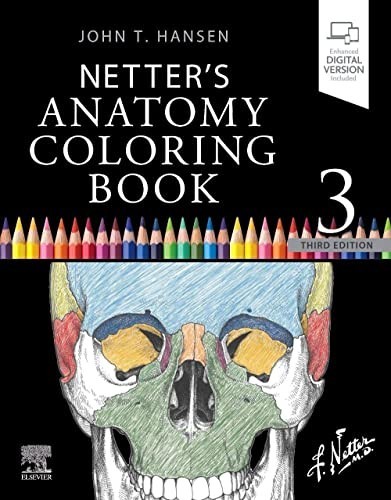 Netter’s Anatomy Coloring Book (N… by Hansen PhD, John T. Paperback / softback