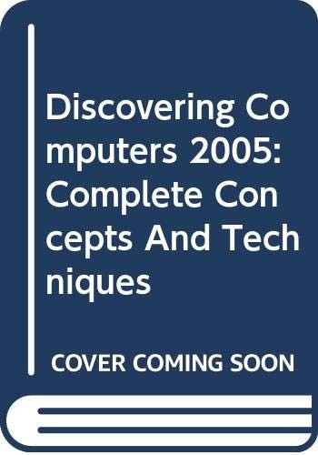 Discovering Computers 2005 Study Guide