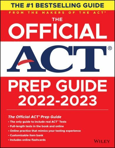 The Official ACT Prep Guide 2022-2023, (Book + Online Course) by ACT (2022,…