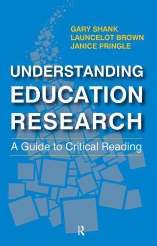 Understanding Education Research: A Guide – 9781612055817, Gary Shank, paperback
