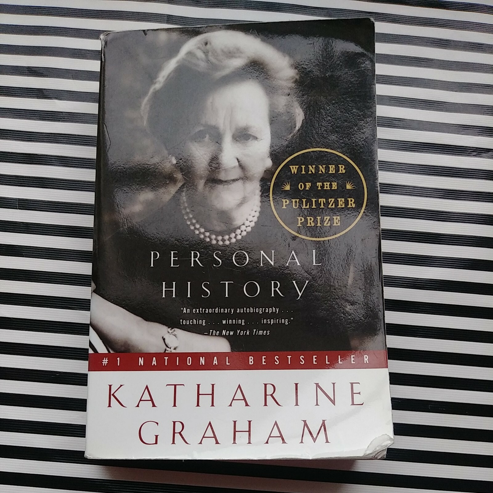 Personal History Katharine Graham Paperback Pulitzer Prize Memoir