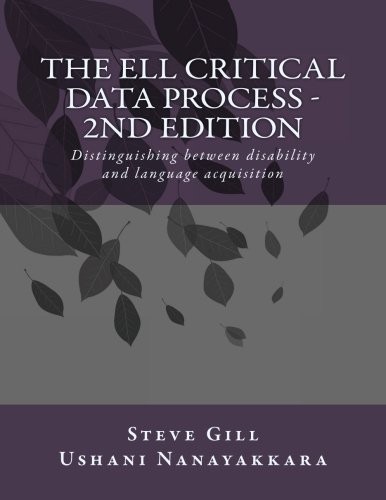 The ELL Critical Data Process 2nd Edition Distinguishing be