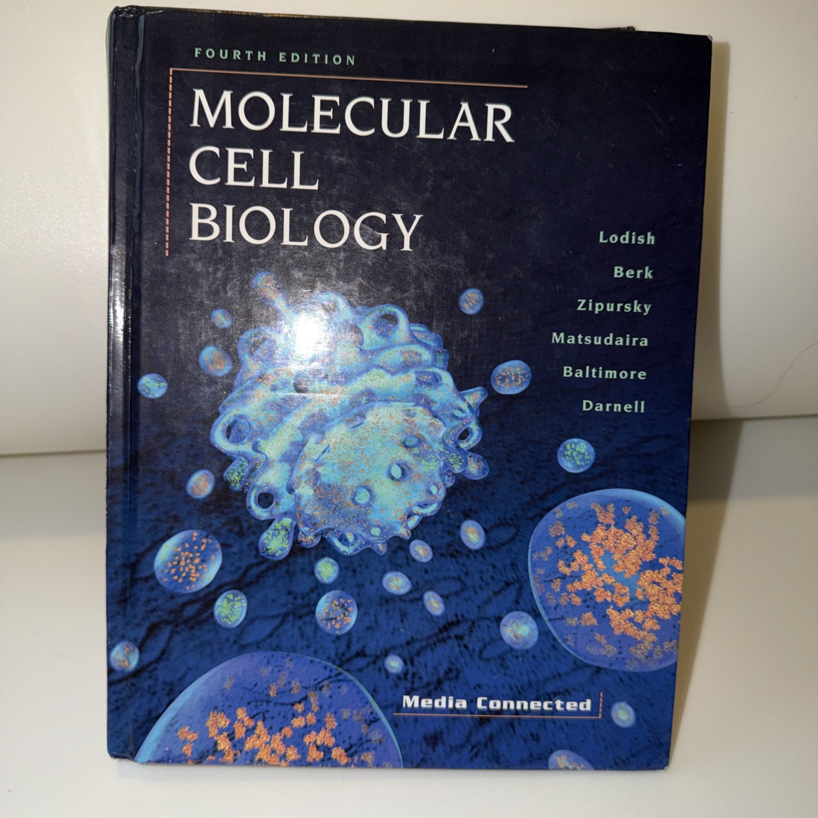 Molecular Cell Biology Hardcover Textbook by Lodish & Berk, 4th Edition W/CD-Rom