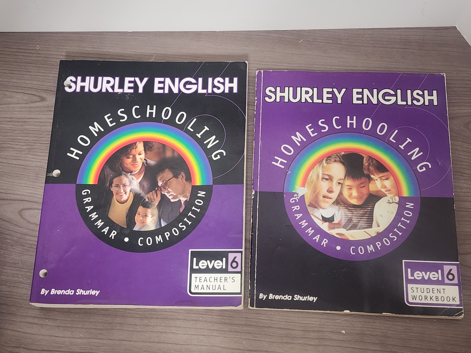 🕮A90~Shurley English Homeschool Level 6 Grammar Composition Teacher/Student