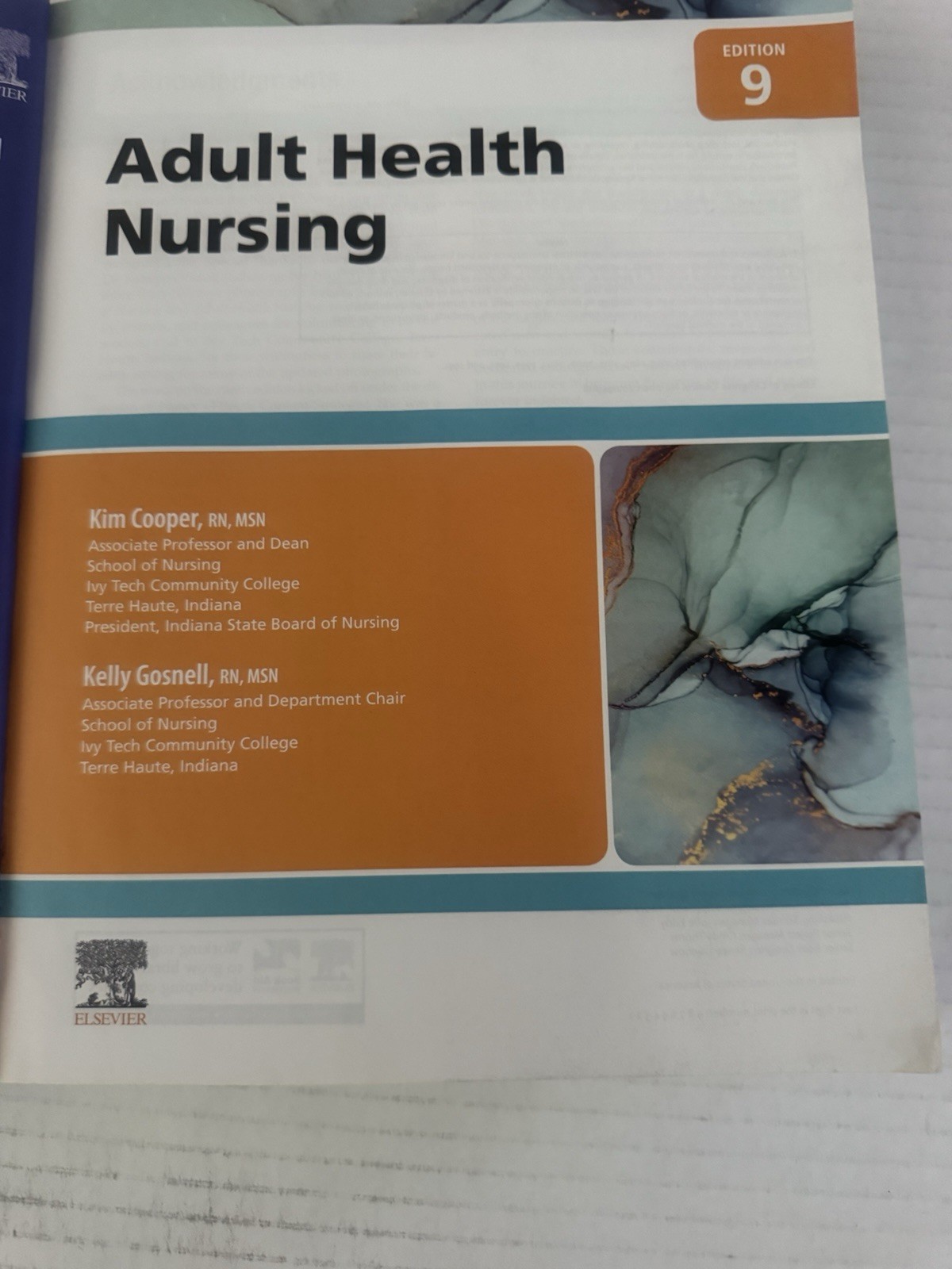 Adult Health Nursing by Kim Cooper and Kelly Gosnell (2022, Trade Paperback)