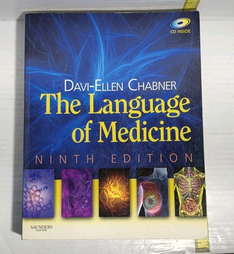 LANGUAGE OF MEDICINE textbook Davi-Ellen Chabner CD Terminology Homeschool
