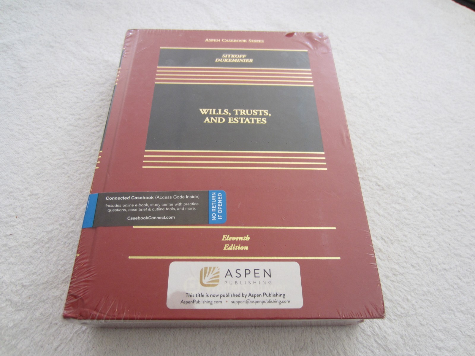 Wills, Trusts, and Estates 11th Edition by Sitkoff and Dukeminier Hardcover