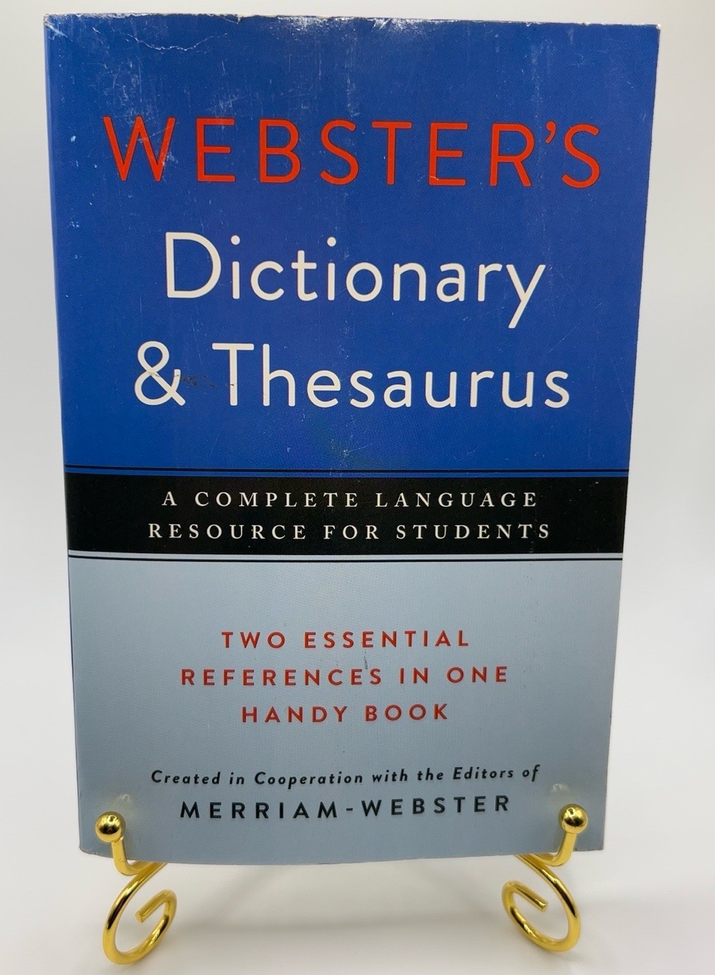 Webster’s Dictionary & Thesaurus Merriam-Webster Federal Street Press
