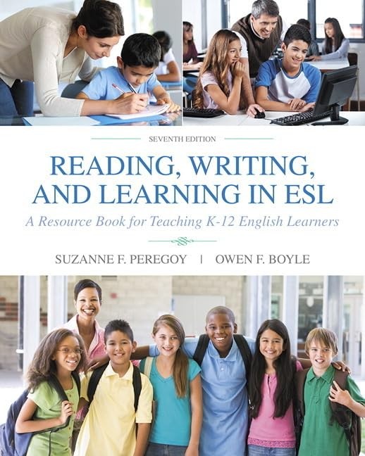 Reading, Writing, and Learning in ESL: A Resource Book for Teaching K-12 Eng…