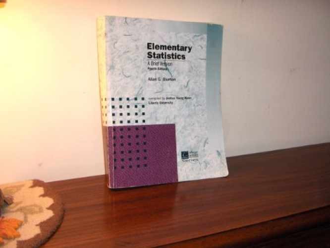 Elementary Statistics: A Brief – Paperback, by Allan G. Bluman – Acceptable r