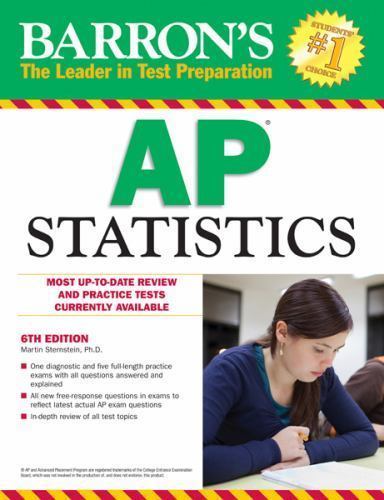 Barron’s AP Statistics by Martin Sternstein Ph.D.