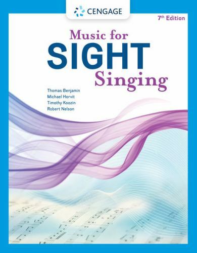 Music for Sight Singing by Benjamin, Thomas