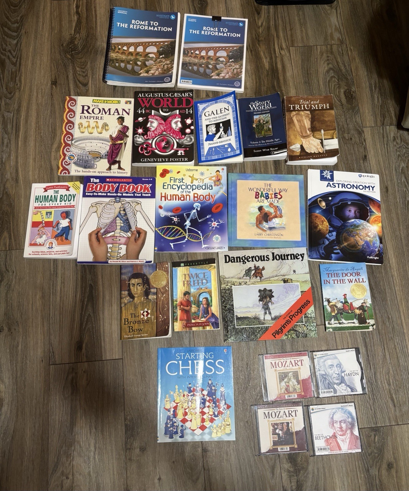 My Father’s World Rome to Reformation Curriculum Set History Science Lot Deluxe