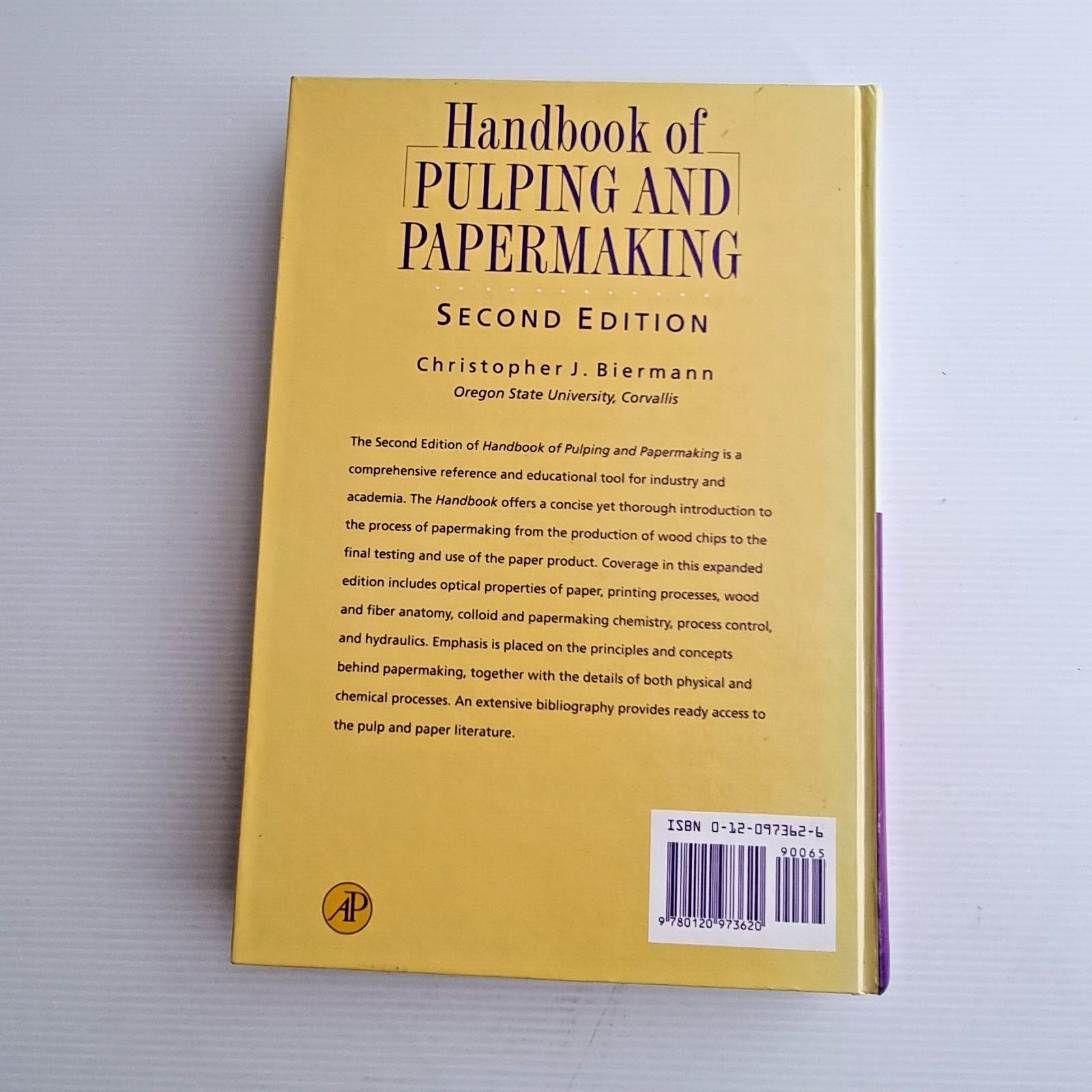 2 Book Bundle of Pulping and Papermaking Vintage Hardcover