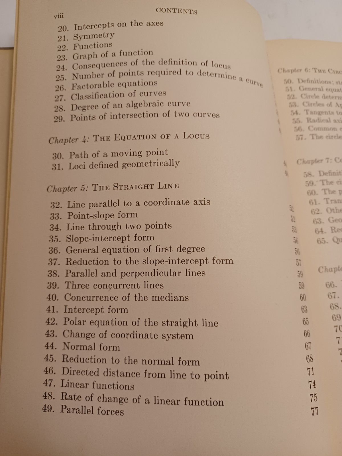Analytic Geometry by Love & Rainville – 5th Edition 1st Printing 1955 Hardcover