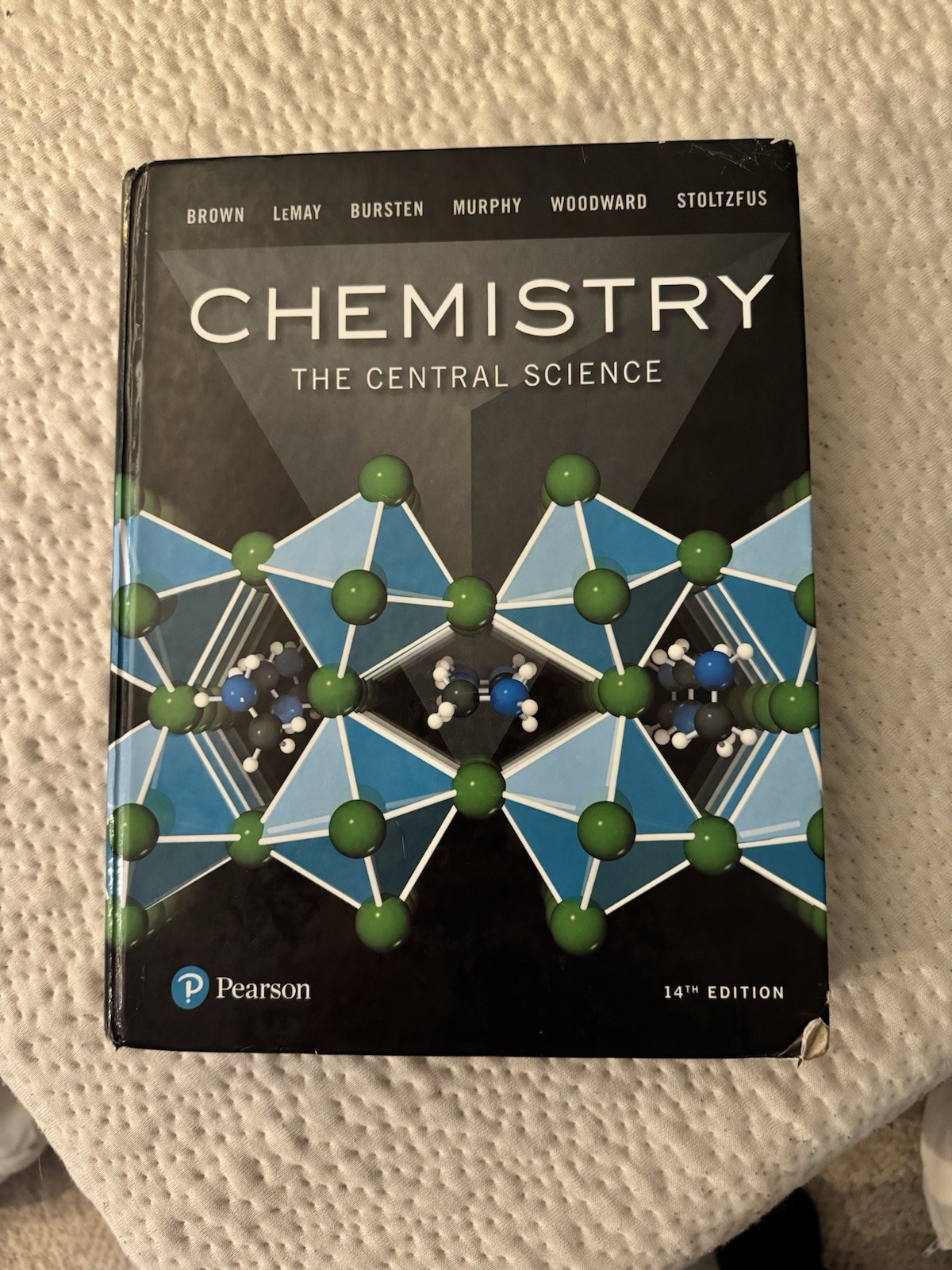 Chemistry The Central Science 14th Edition 2018 Pearson Brown Hardcover