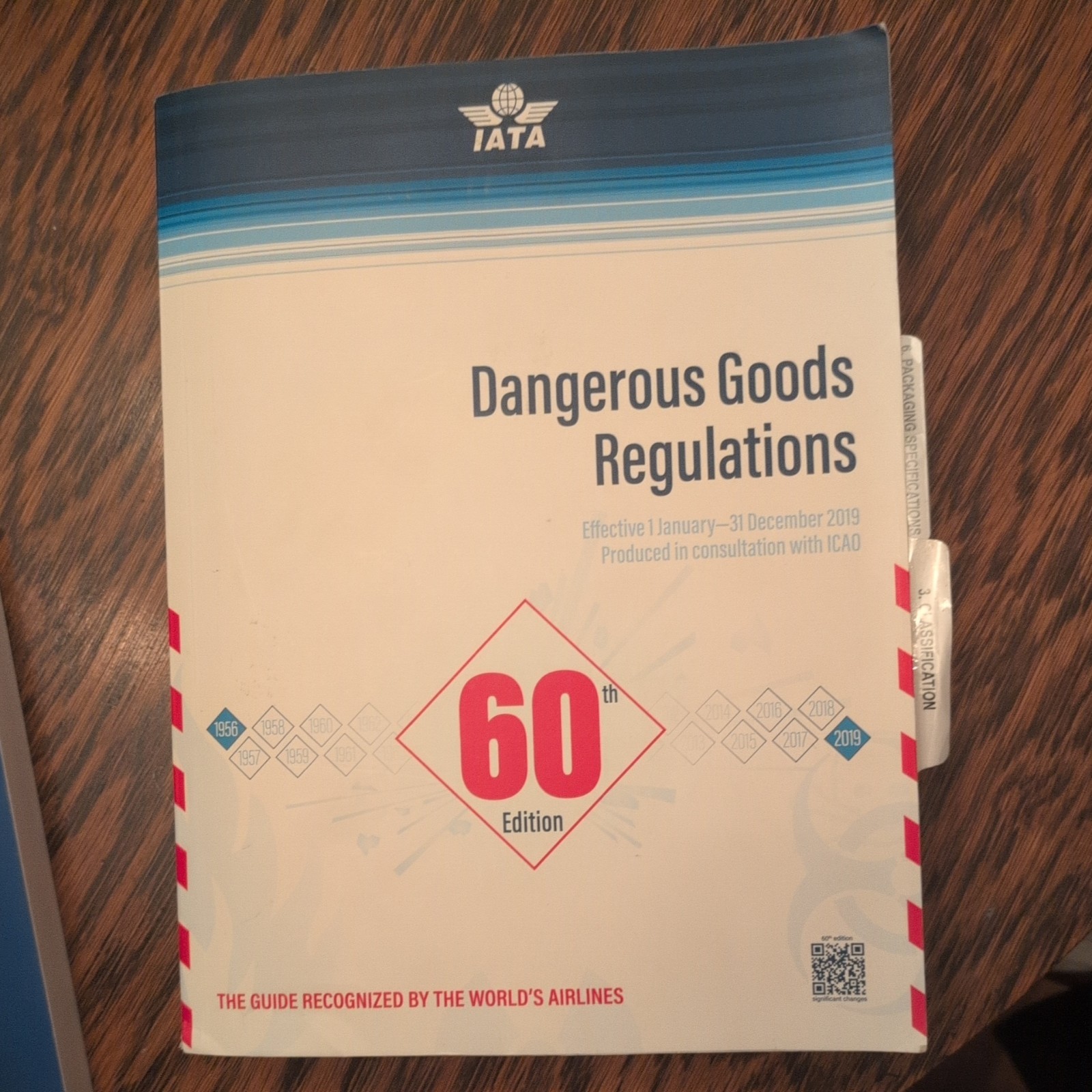 IATA Dangerous Goods Regulations-60th Edition