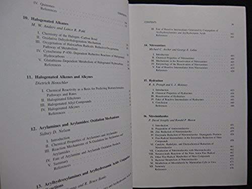 Bioactivation of Foreign Compounds (Biochemical Pharmacology and Toxicology Se..