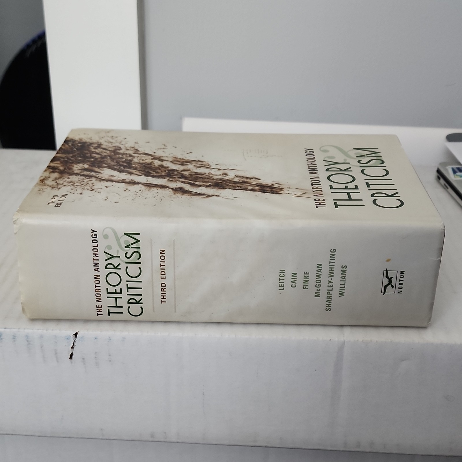 The Norton Anthology of Theory & Criticism 3rd Ed Hardcover w/ Dust Jacket
