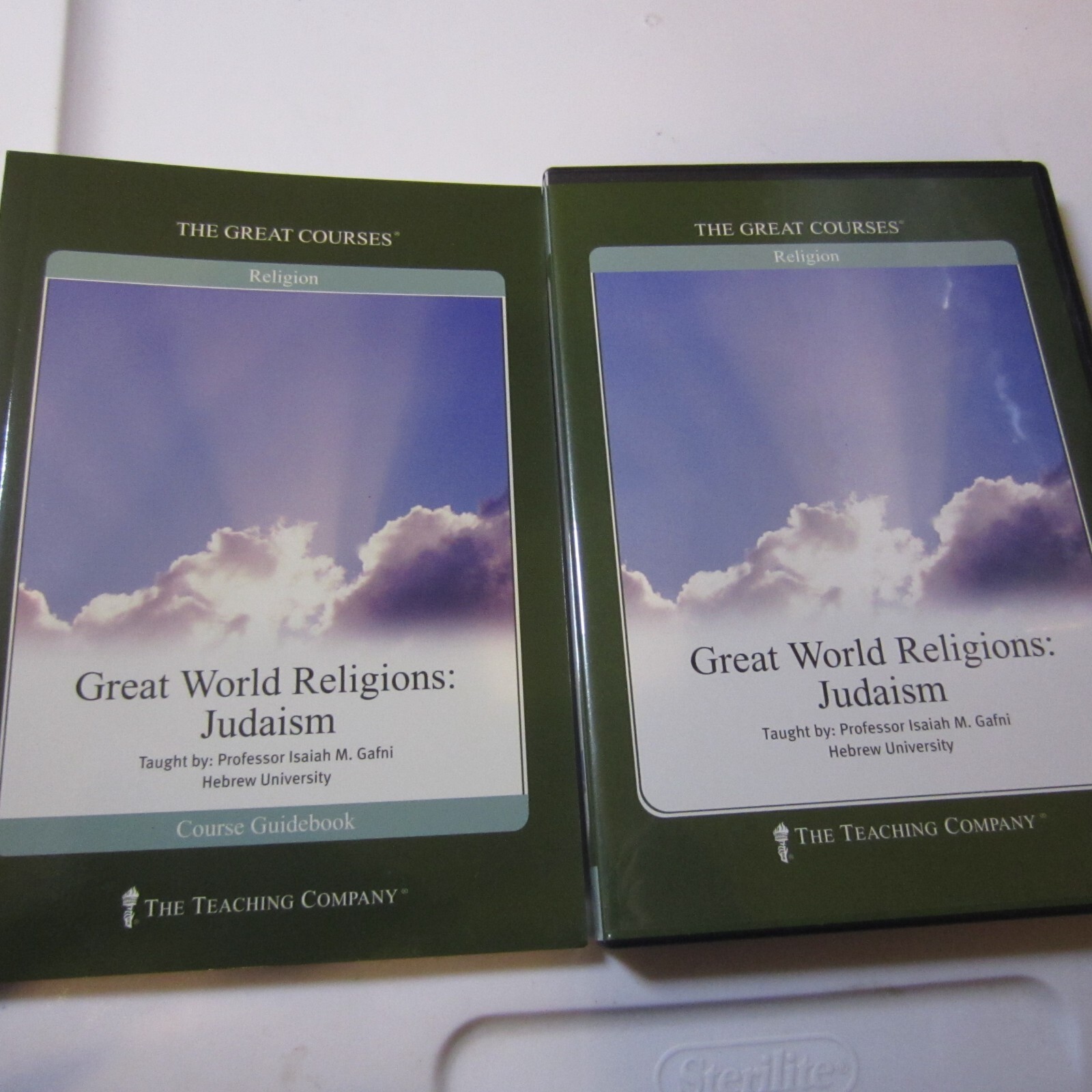 Great World Religions Judaism 2003 2DVDs& Guidebook The Teaching Company NEW