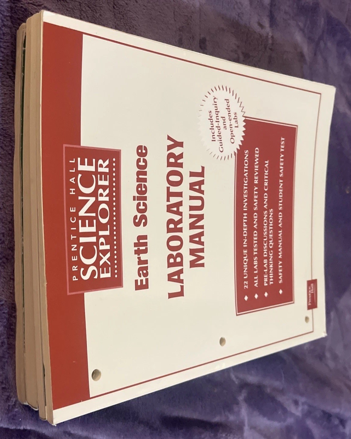 Prentice Hall Science Explorer Lab Manuals & Guided Study Workbooks Lot Science