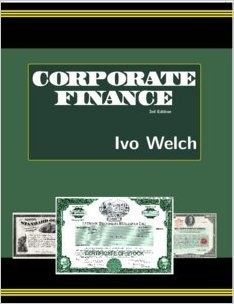 CORPORATE FINANCE By Welch *Excellent Condition*