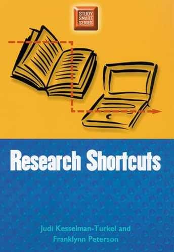Research Shortcuts – Paperback, by Judi Kesselman-Turkel; Franklynn – Very Good