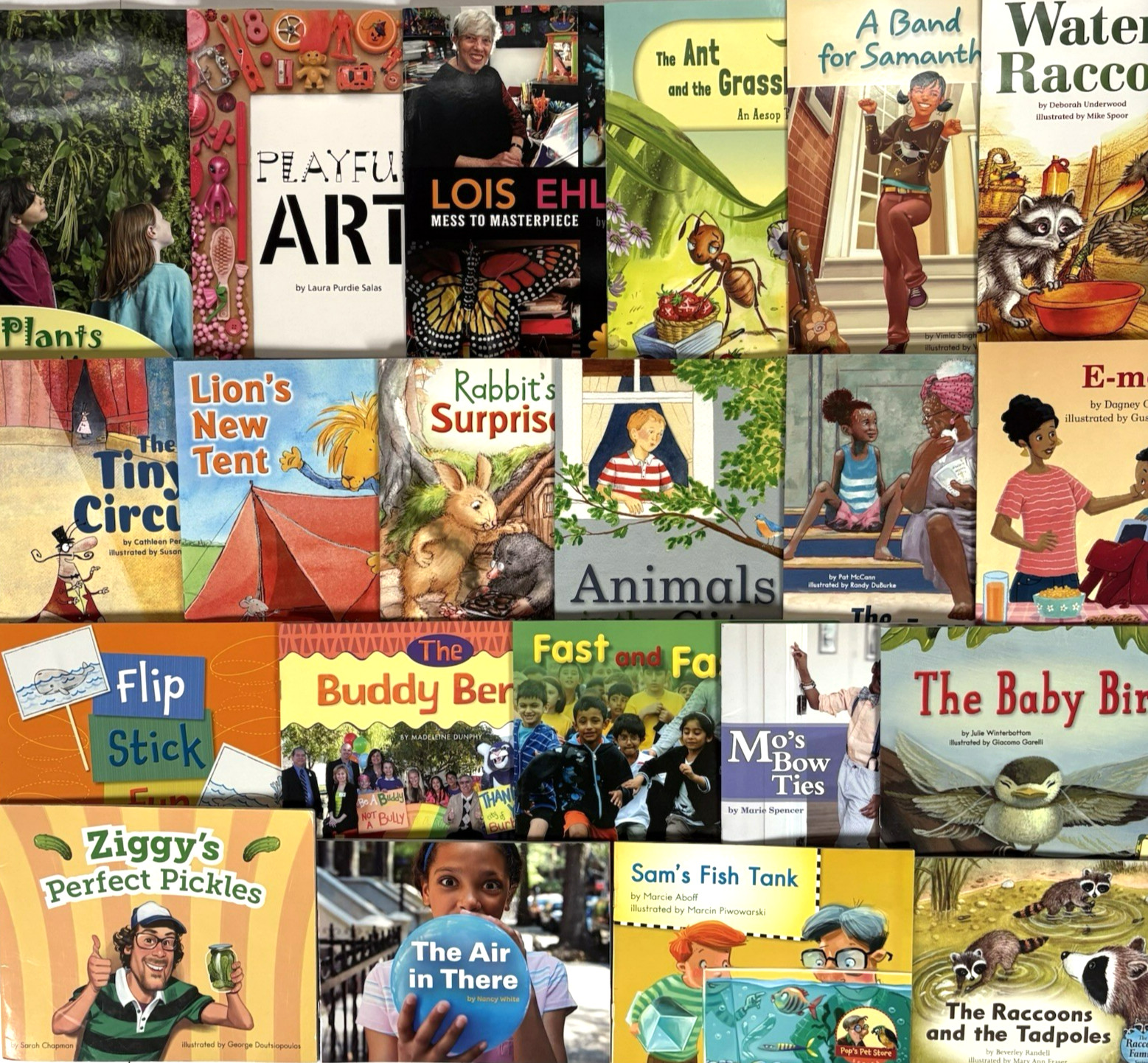 1st Grade Readers Multi-Level Reading Library #6 – 21 Books Levels E-M