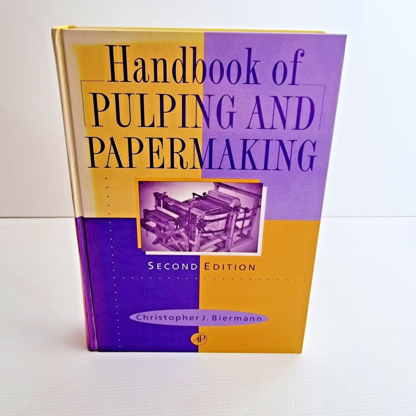 2 Book Bundle of Pulping and Papermaking Vintage Hardcover