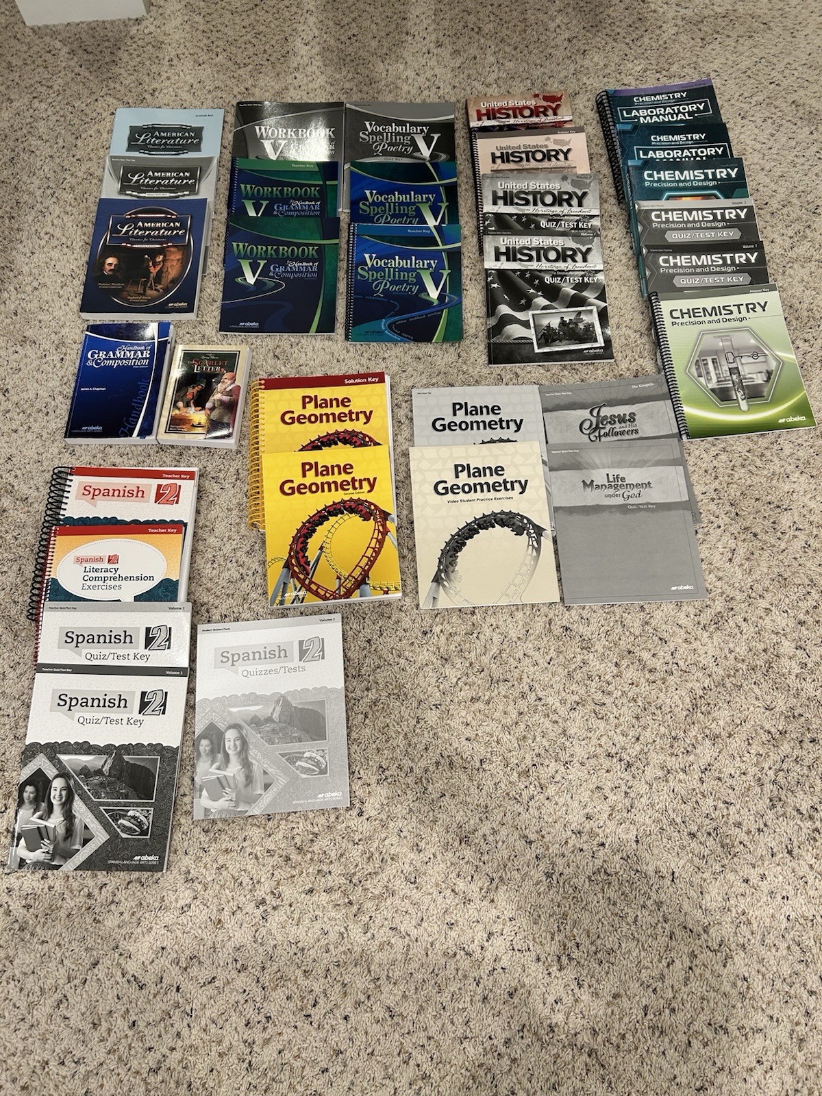 Abeka Academy Homeschool 11th Grade Curriculum Set