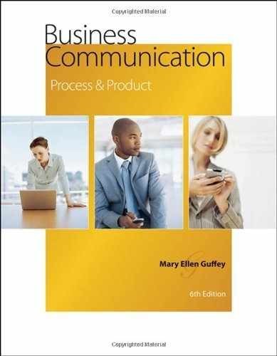 Business Communication: Process – Hardcover, by Guffey Mary Ellen – Acceptable h