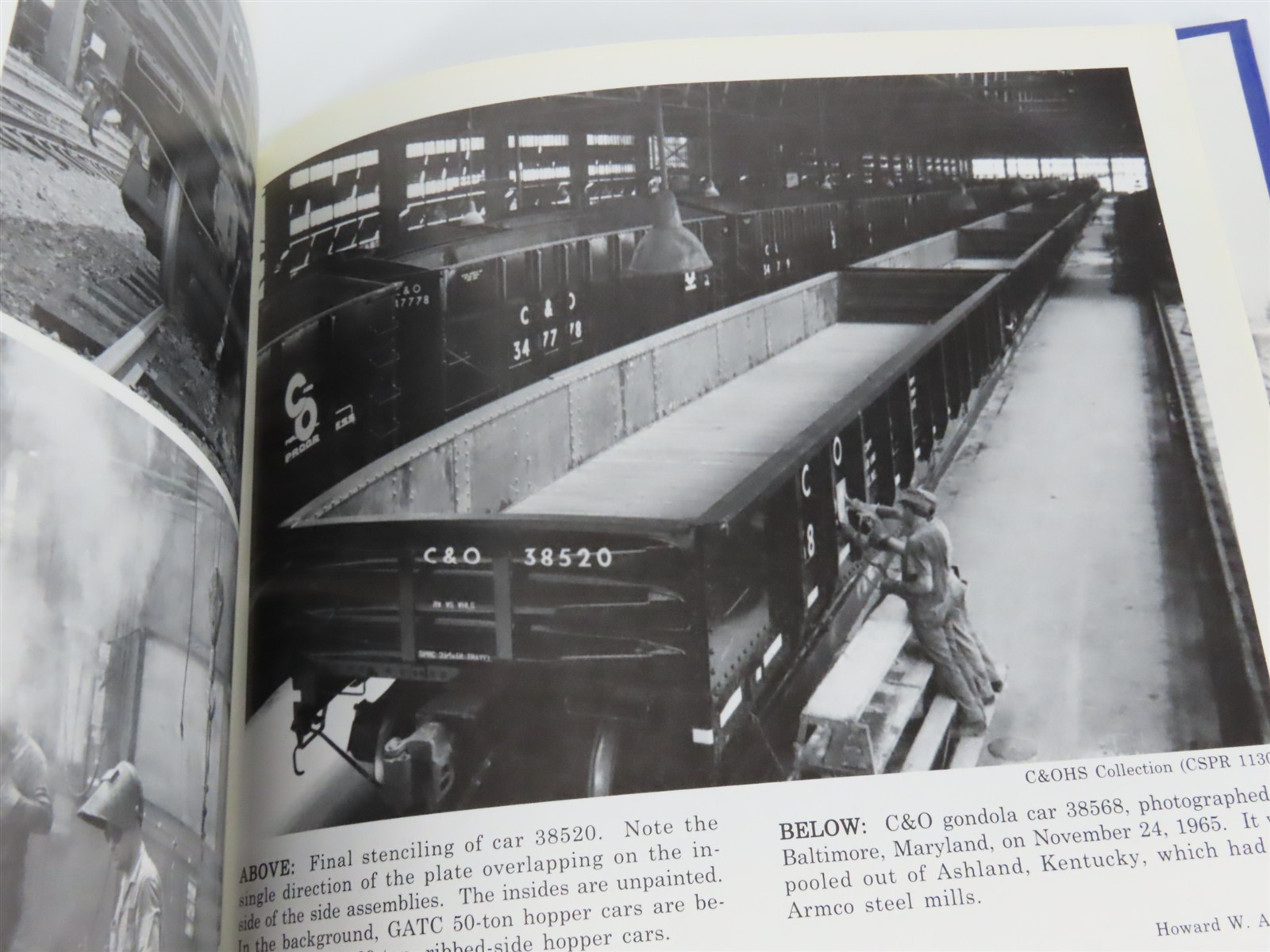 C&O Freight Cars 1937-1965 Vol. 1: Hopper & Gondola Cars by Kresse ©1996 HC Book