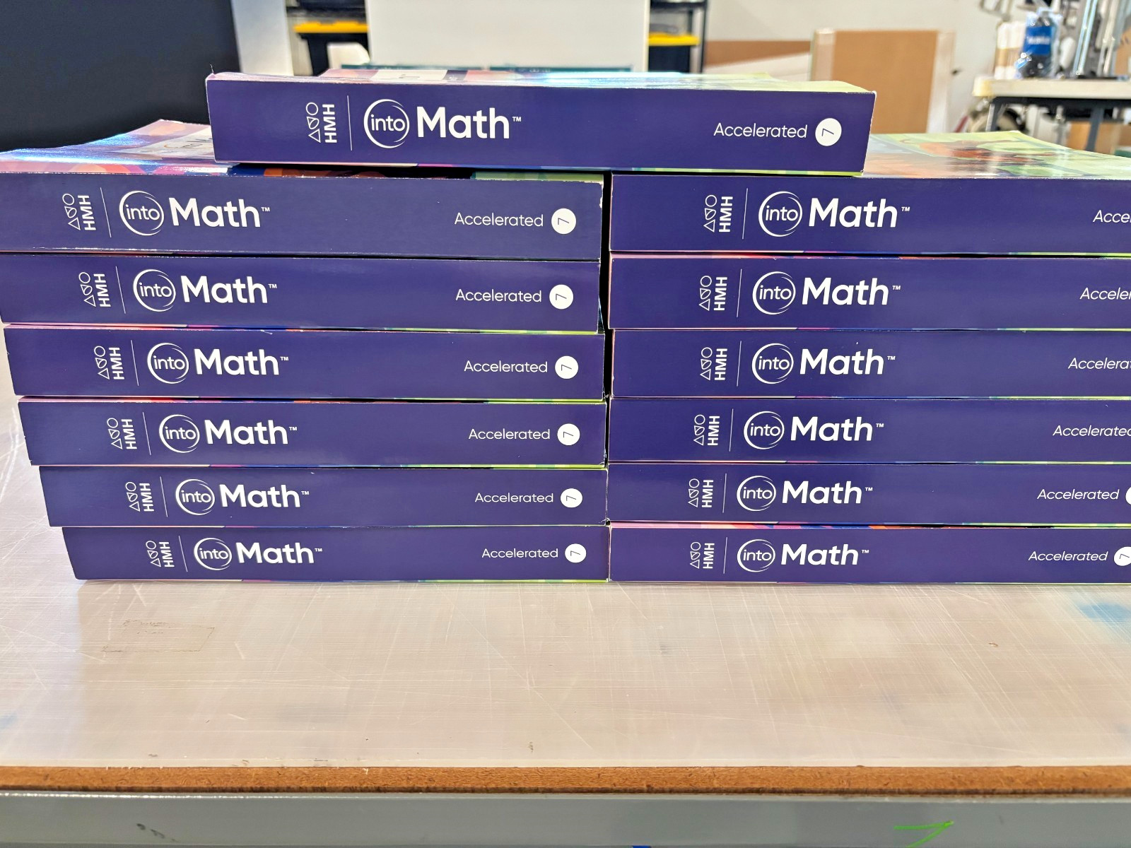 HMH Into Math: Accelerated 7 – Paperback Houghton – Brand New
