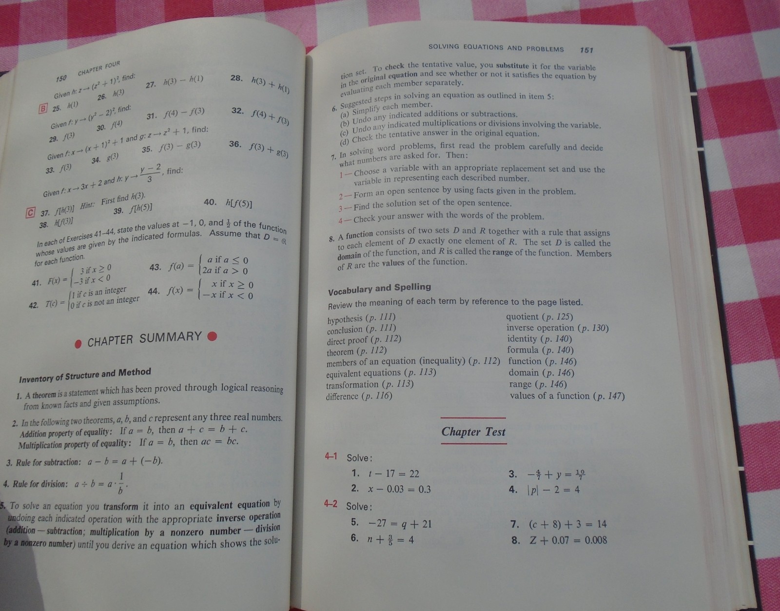 Modern Algebra Structure and Method Book 1 By Mary P. Dolciani Hardcover