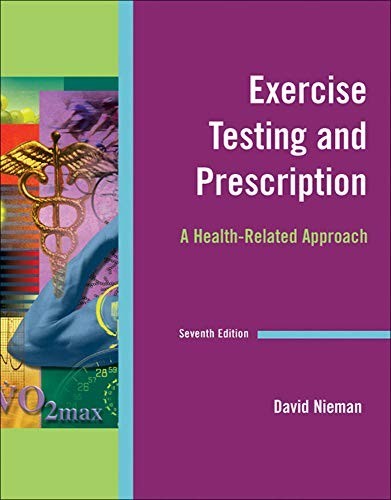 Exercise Testing Prescription – Hardcover – VERY GOOD