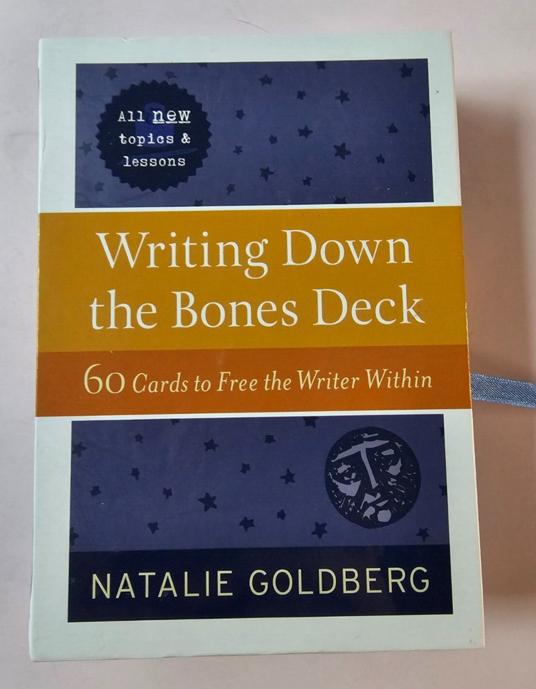 Writing Down the Bones Deck 60 Cards to Free the Writer WIthin Natalie Goldberg