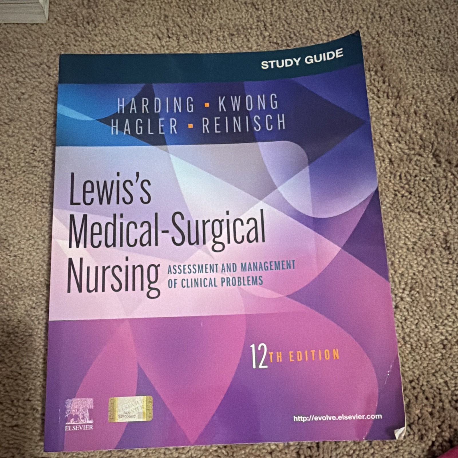 Lewis’s Medical-Surgical Nursing Study Guide 12th Ed Elsevier Harding et al