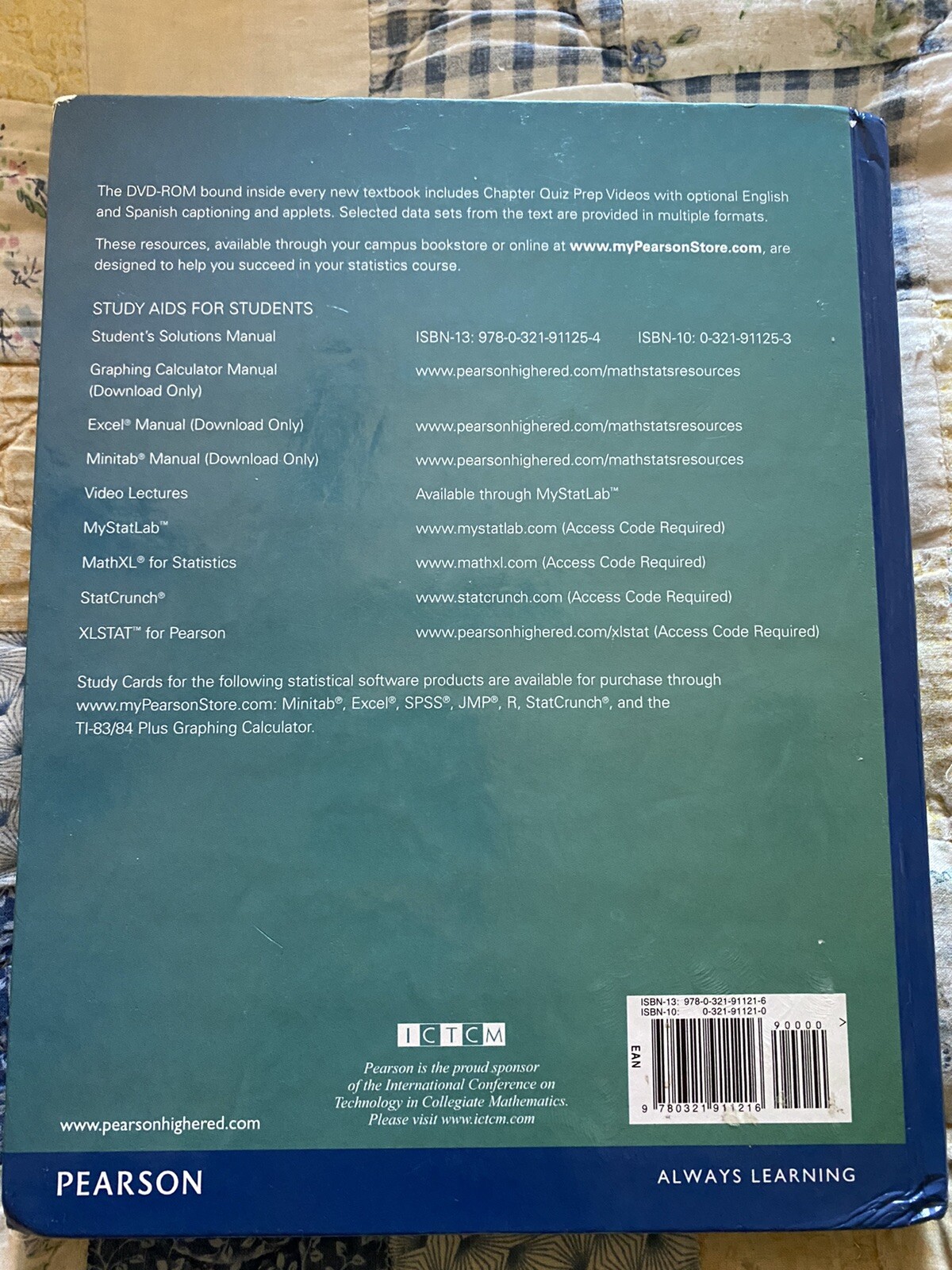 Elementary Statistics : Picturing the World by Betsy Farber and Ron Larson 6th