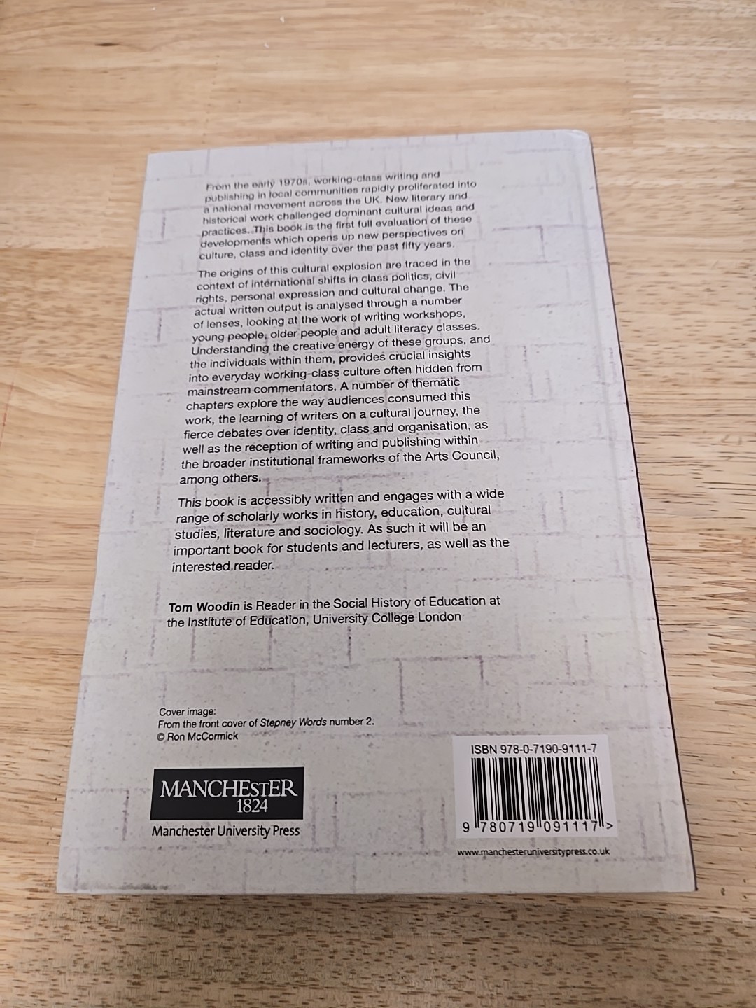 Manchester University Press Ser.: Working-Class Writing and Publishing in the…