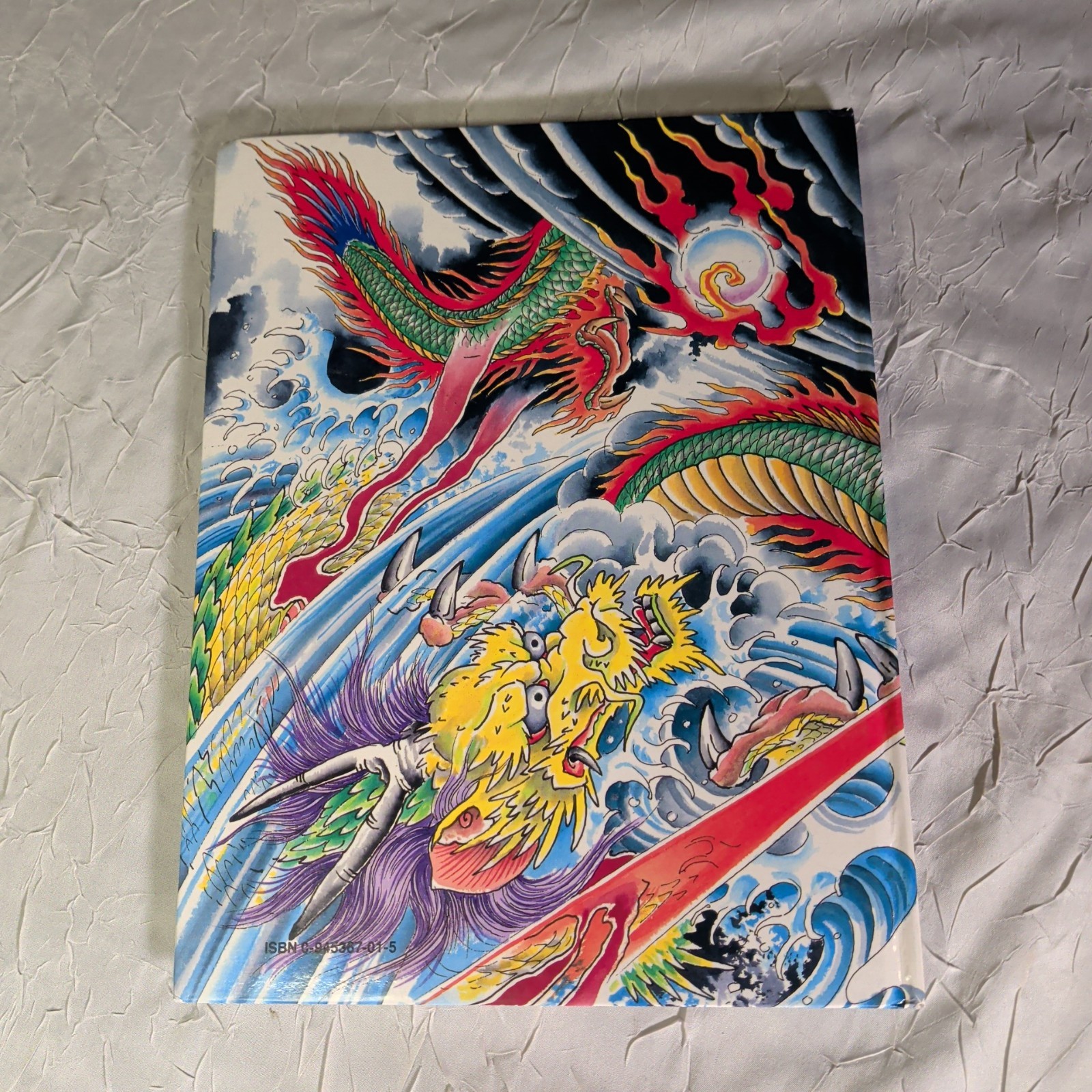 Ed Hardy Dragon Tattoo Design Book Rare Hardcover 1988