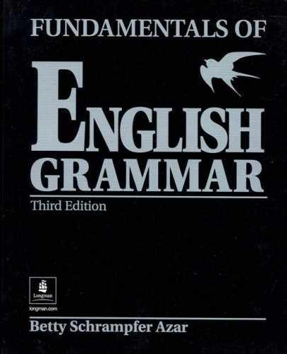 Fundamentals of English – Paperback, by Azar Betty Schrampfer – Acceptable n