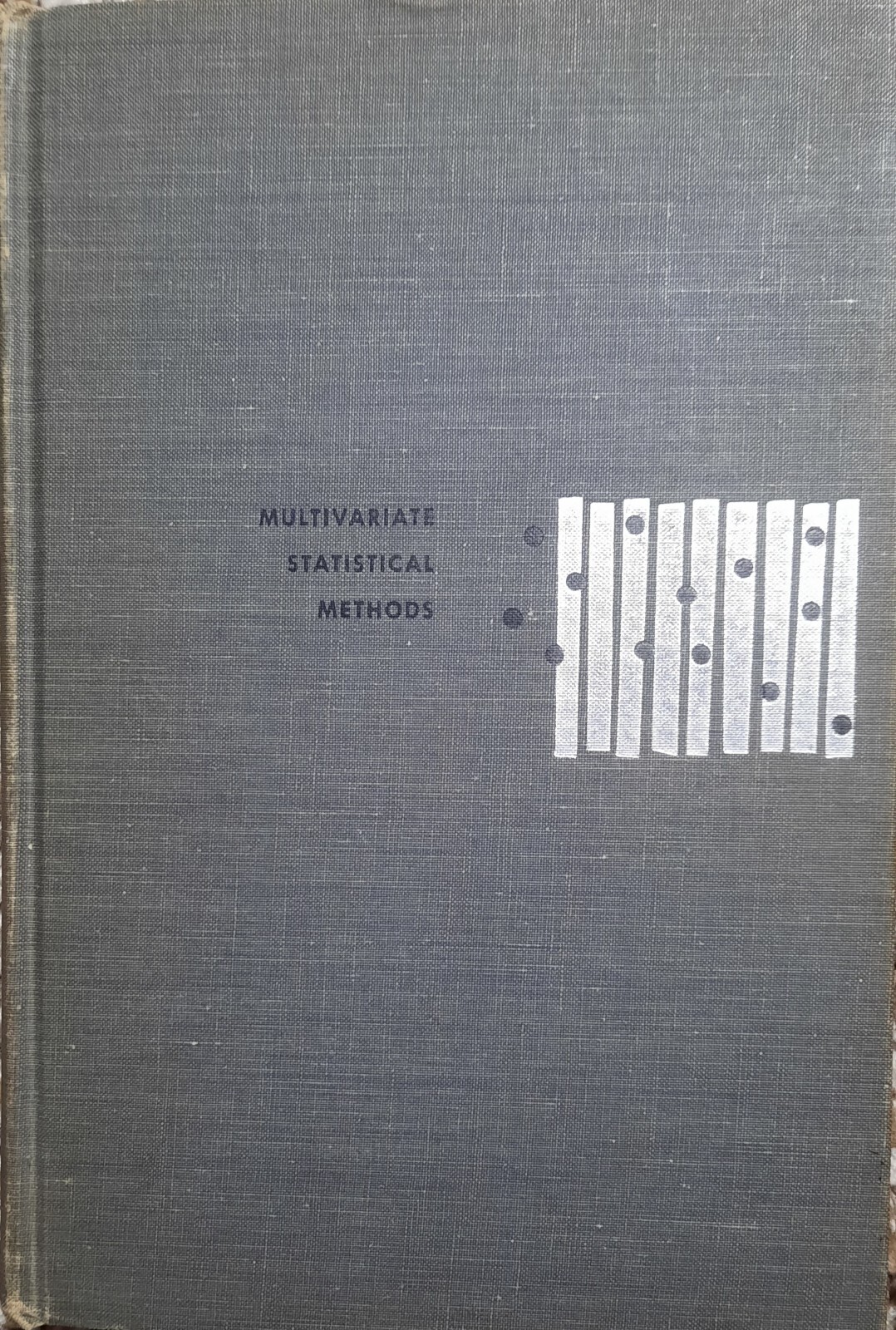 Multivariate Statistical Methods Hardcover Donald F. Morrison