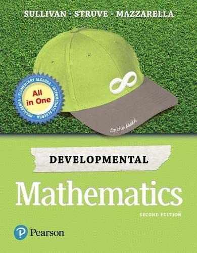 Developmental Mathematics: – Loose Leaf, by Sullivan III Michael – Acceptable n