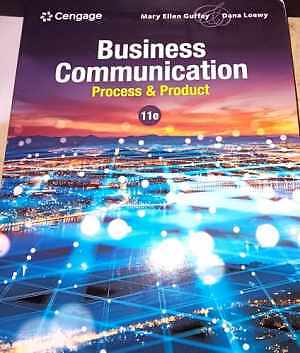 Business Communication: Process & – Hardcover, by Guffey Mary Ellen; – Good