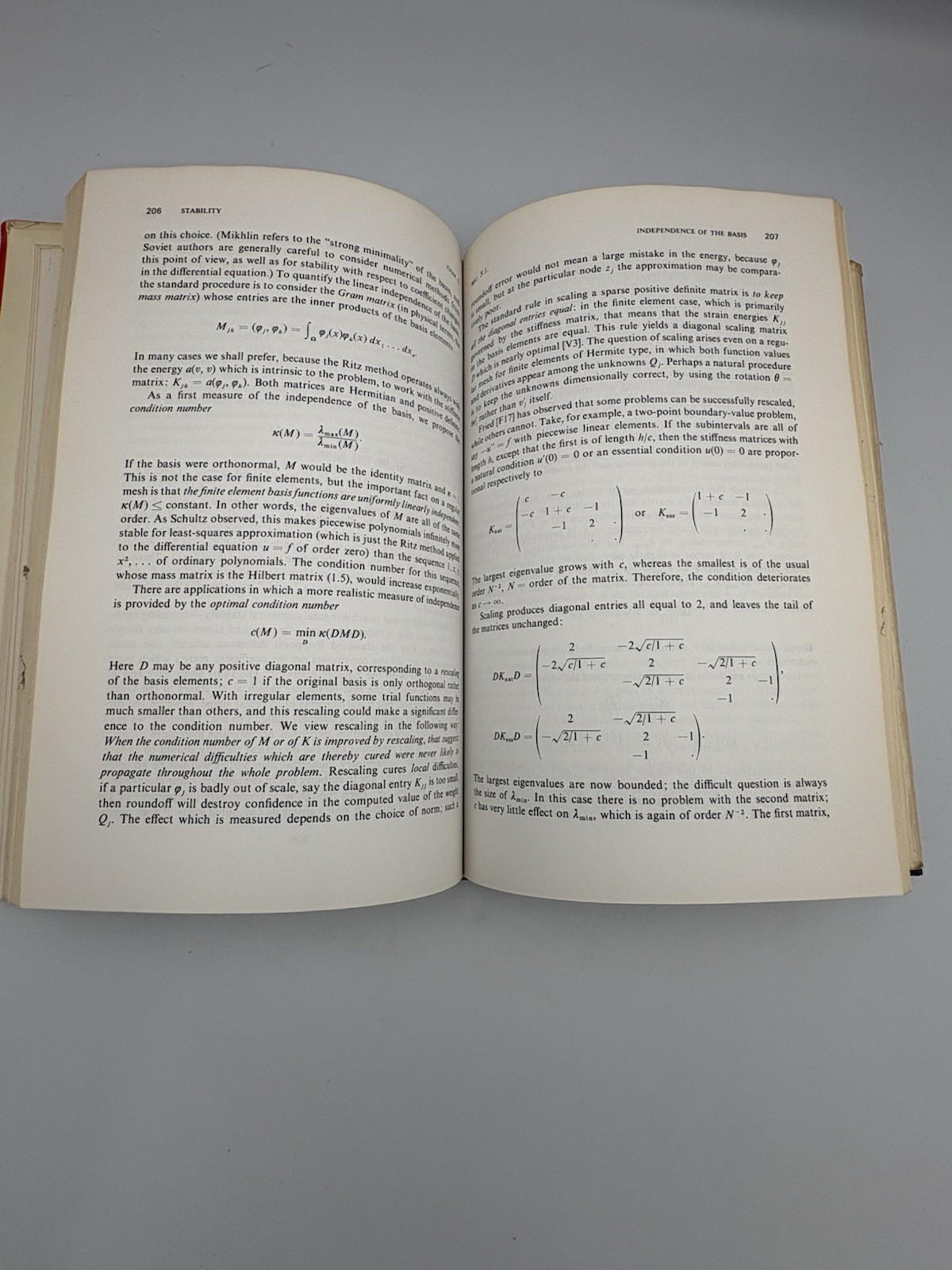 AN ANALYSIS OF THE FINITE ELEMENT METHOD (1973) By Gilbert Strang HC DJ