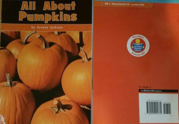 All About Pumpkins – Unknown Binding, by unknown author – Very Good