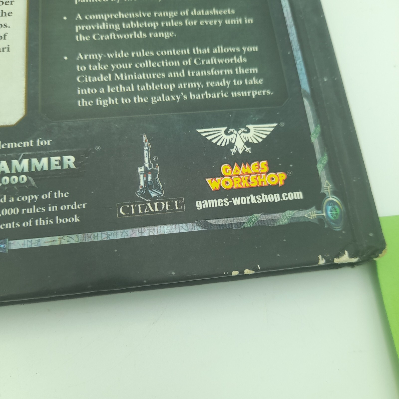 Games Workshop Warhammer 40k Craftworlds Codex