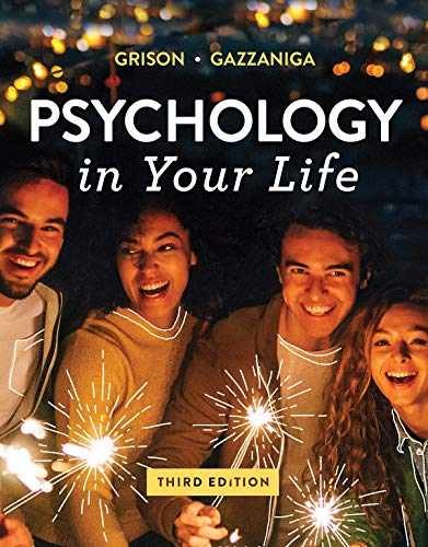 Psychology in Your Life – Paperback, by Gazzaniga Michael; Grison – Acceptable r