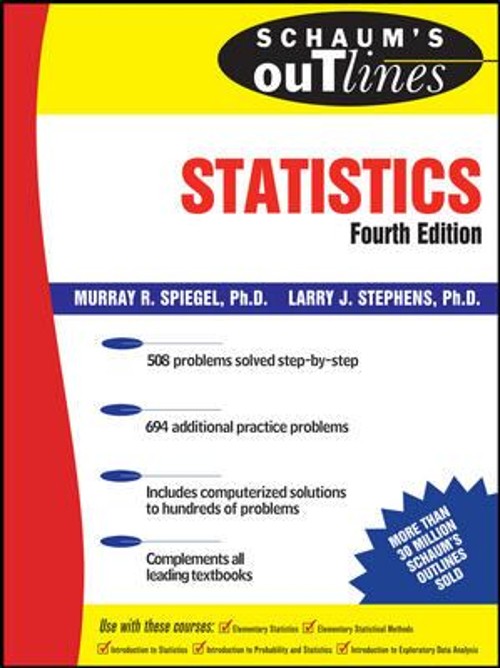 Schaum’s Outline of Statistics Perfect Murray R., Stephens, Larry
